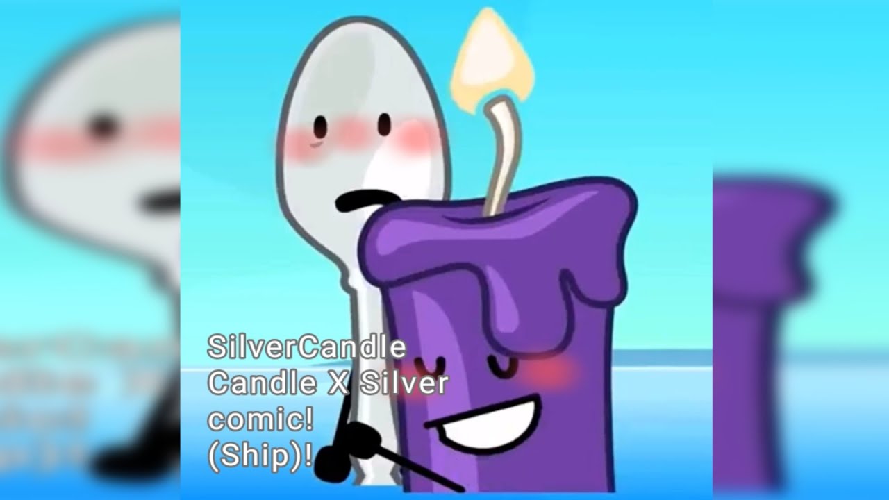 ✨🥄🤍💜🕯️Comic dublada de SilverCandle Candle X Silver Poon Ship🕯️💜🤍🥄✨