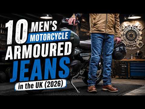 Top 10 Men's Motorcycle Armoured Jeans UK 2026 | Best Riding Jeans