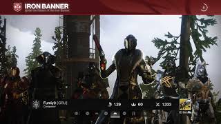 God Roll (pre-nerf Desperado) Adept Messenger Iron Banner Gameplay