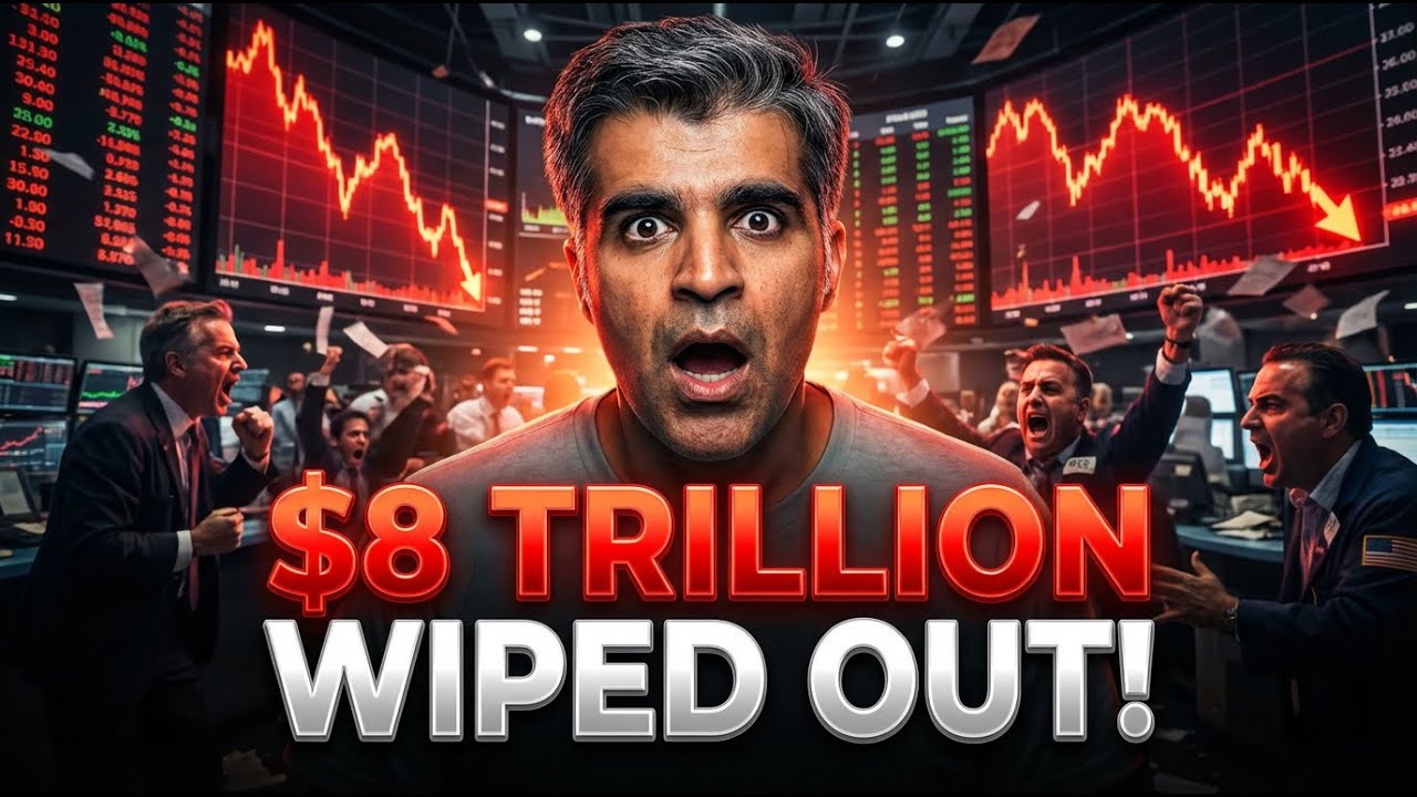 📉 $8 TRILLION Wiped Out! Why ALL Markets Are Crashing (My Full Analysis)