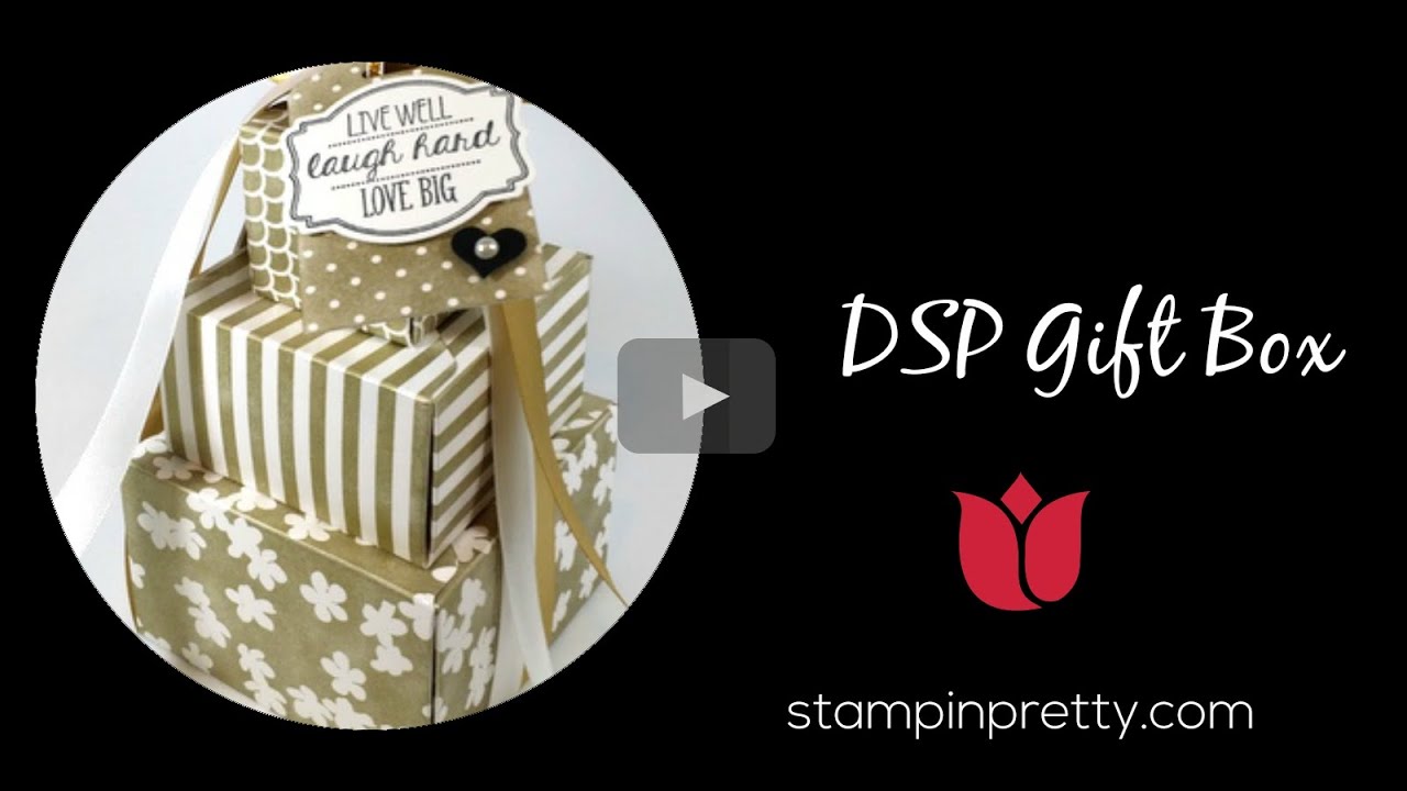 Stampin' Pretty Tutorial: How to Use the Gift Box Punch Board - YouTube