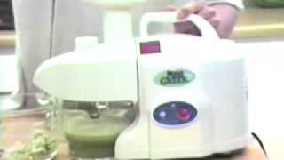 Mini Green Twin Gear Juice Extractor Similiar to Green Power Juicer