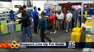 Black Friday Rush Begins At Stores Across Bay Area