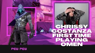 Chrissy Costanza: First Time Playing Omen! (And honestly pogging)
