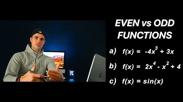Even vs Odd Functions (Symmetry) - MHF4U Grade 12 Advanced Functions