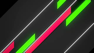 Diagonal logo transition template