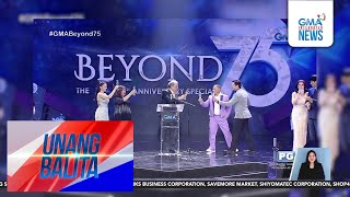 Kapuso stars at personalities, reunited sa "Beyond 75: The GMA 75th Anniversary... | Unang Hirit