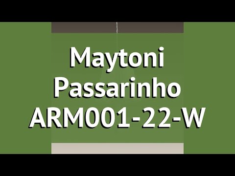 Люстра Maytoni Passarinho ARM001-22-W обзор: светильник Maytoni Passarinho ARM001-22-W 40 Вт Люстра Maytoni Passarinho ARM001-22-W обзор: светильник Maytoni Passarinho ARM001-22-W 40 Вт