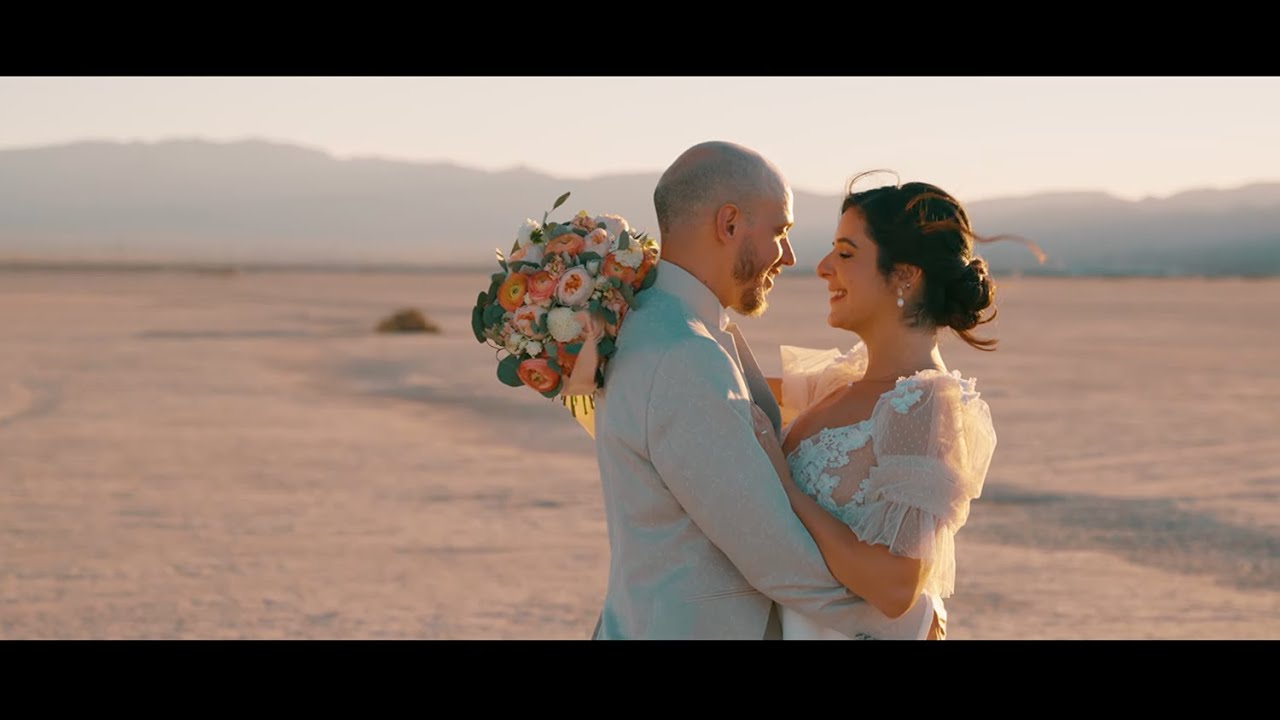 Elopement / Mariage Dry Lake Bed - Marie & Arnaud - October 1st 2025