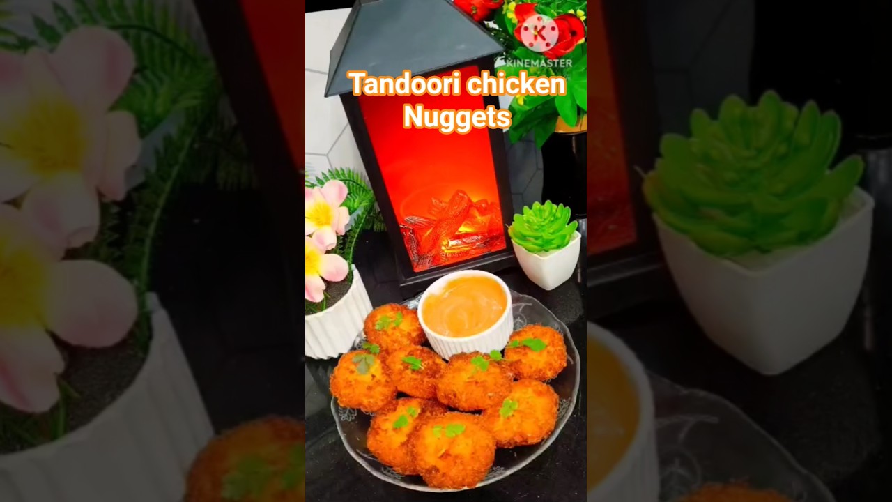 Iftar recipe# Tandoori chicken nuggets 