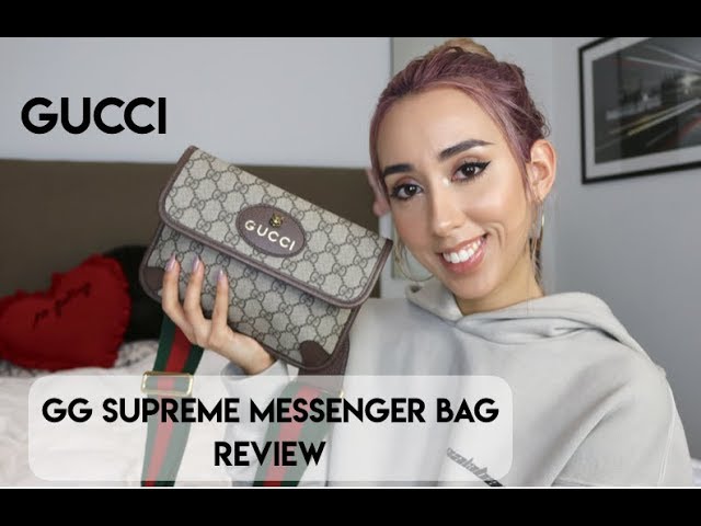 gg supreme belt bag review