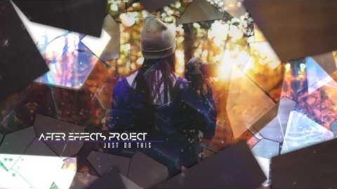 After Effects Template: Broken Glass Opener