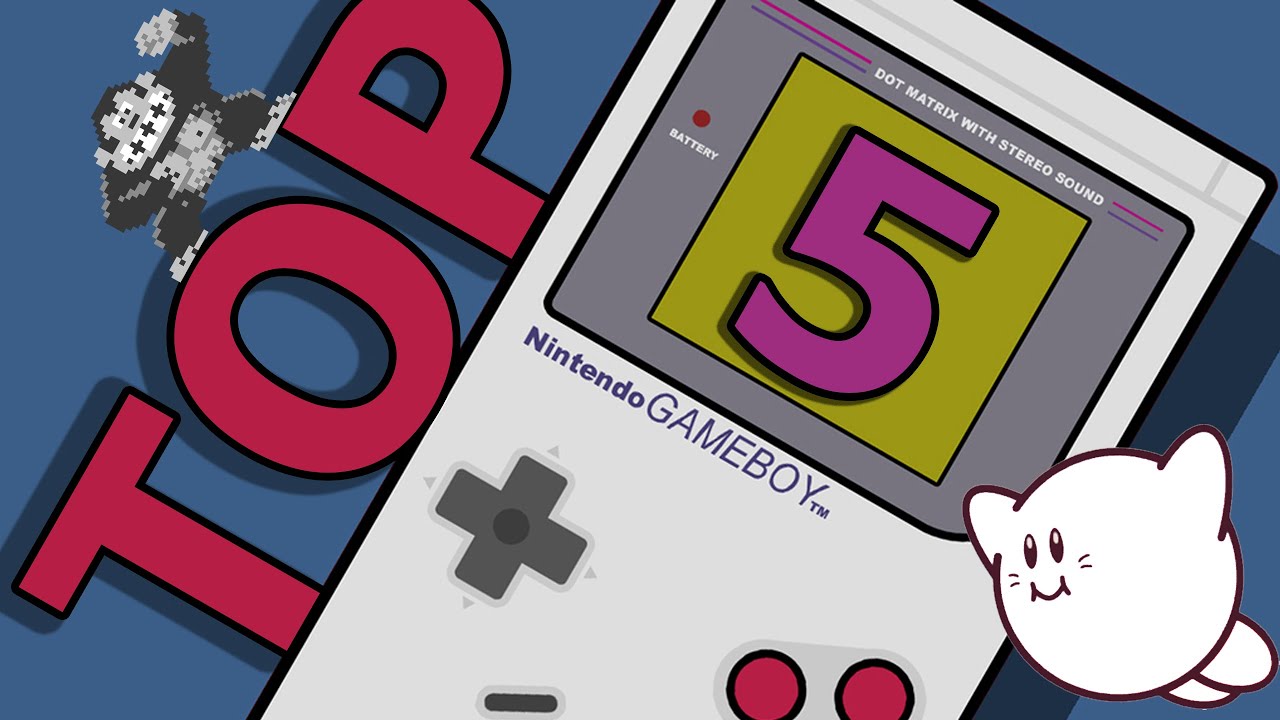 TOP 5 gier na konsolę Nintendo GameBoy | FlyJack