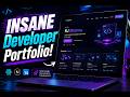 INSANE Developer Portfolio Website 🔥 | Modern React Portfolio Design 2026