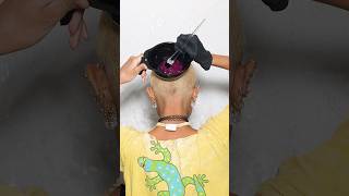 Dyeing My Own Buzz Cut A Trippy Hair Dye Design