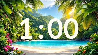 1-Minute Timer with Relaxing Music