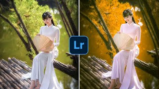 Lightroom Magic | Green to Golden Cinematic Photo Edit (2026) screenshot 5