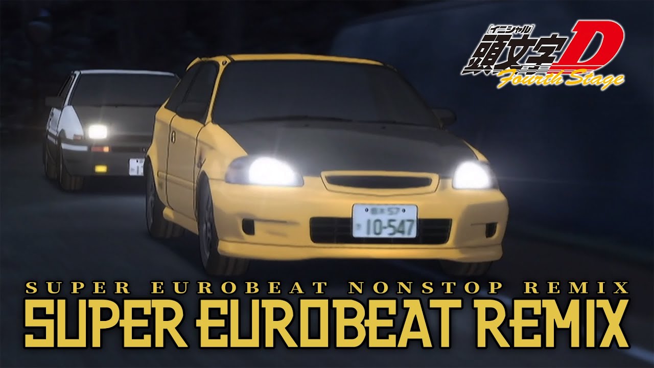 Full REMIX】頭文字D Fourth Stage NON-STOP REMIX - YouTube