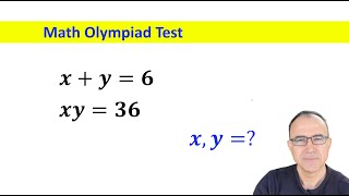 Solving for x and y When the Discriminant Is Negative