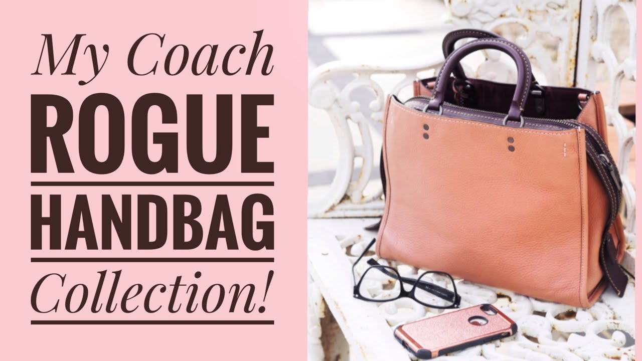 My Coach Rogue Handbag Collection! Price / Quality / How To Wear The Coach  Rogue Bag! - YouTube