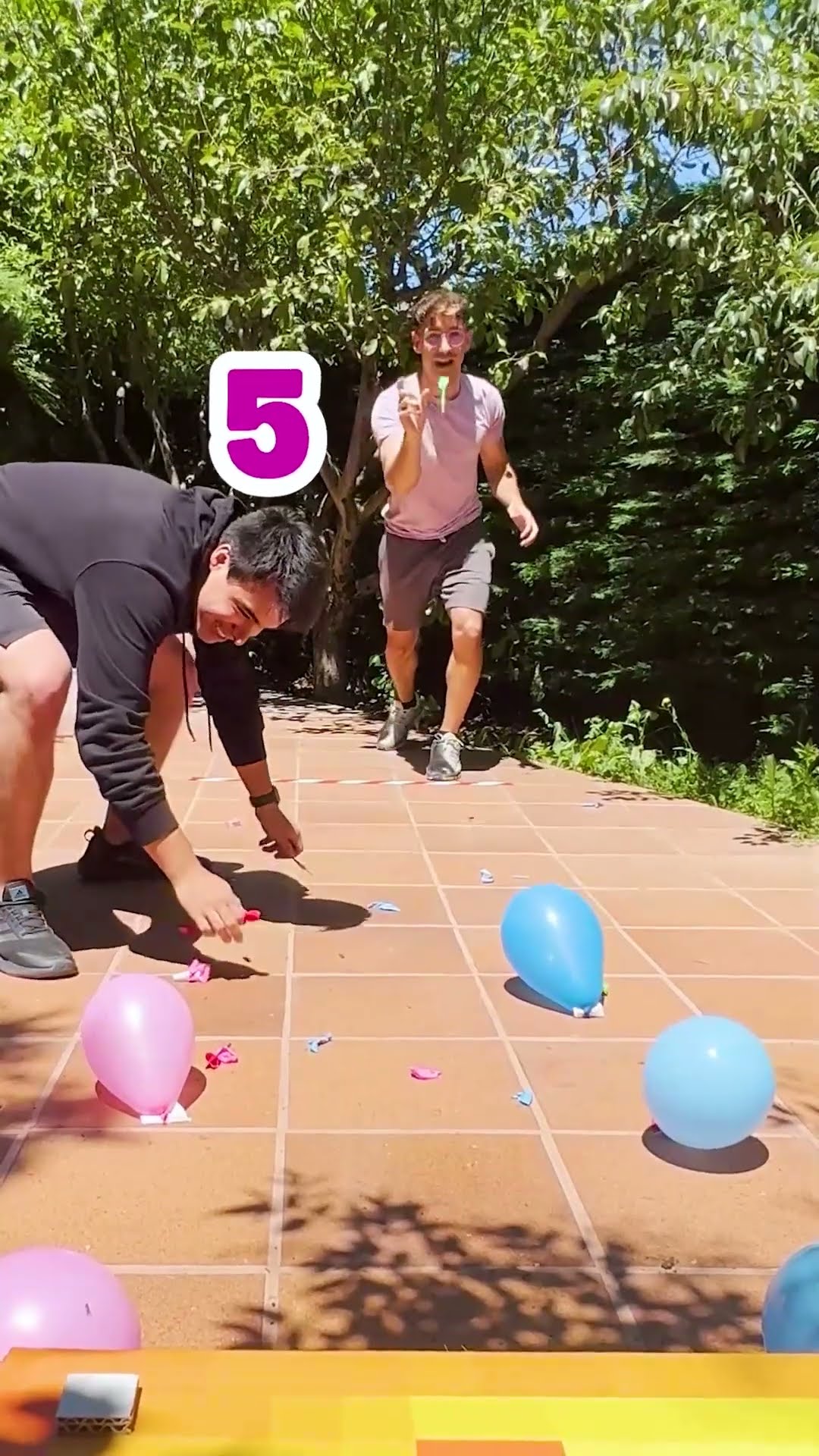 Reto de explotar globos ??