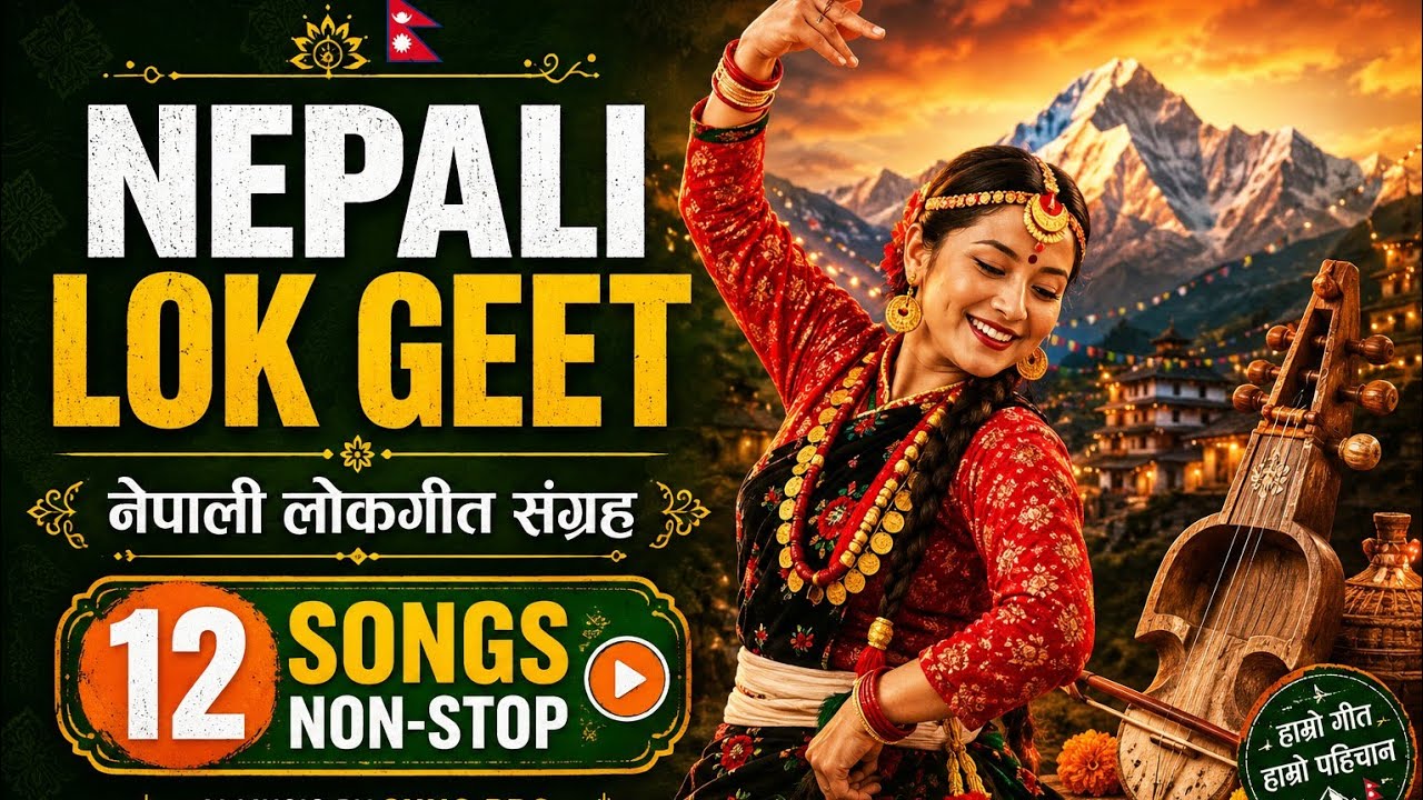 Look Geeth 🏔️ Nepali Lok Geet 2026 | नेपाली लोकगीत संग्रह| 12 Songs Non-Stop | AI ...