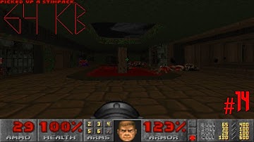 Doom with The 64 KB Challenge 1.Map 14