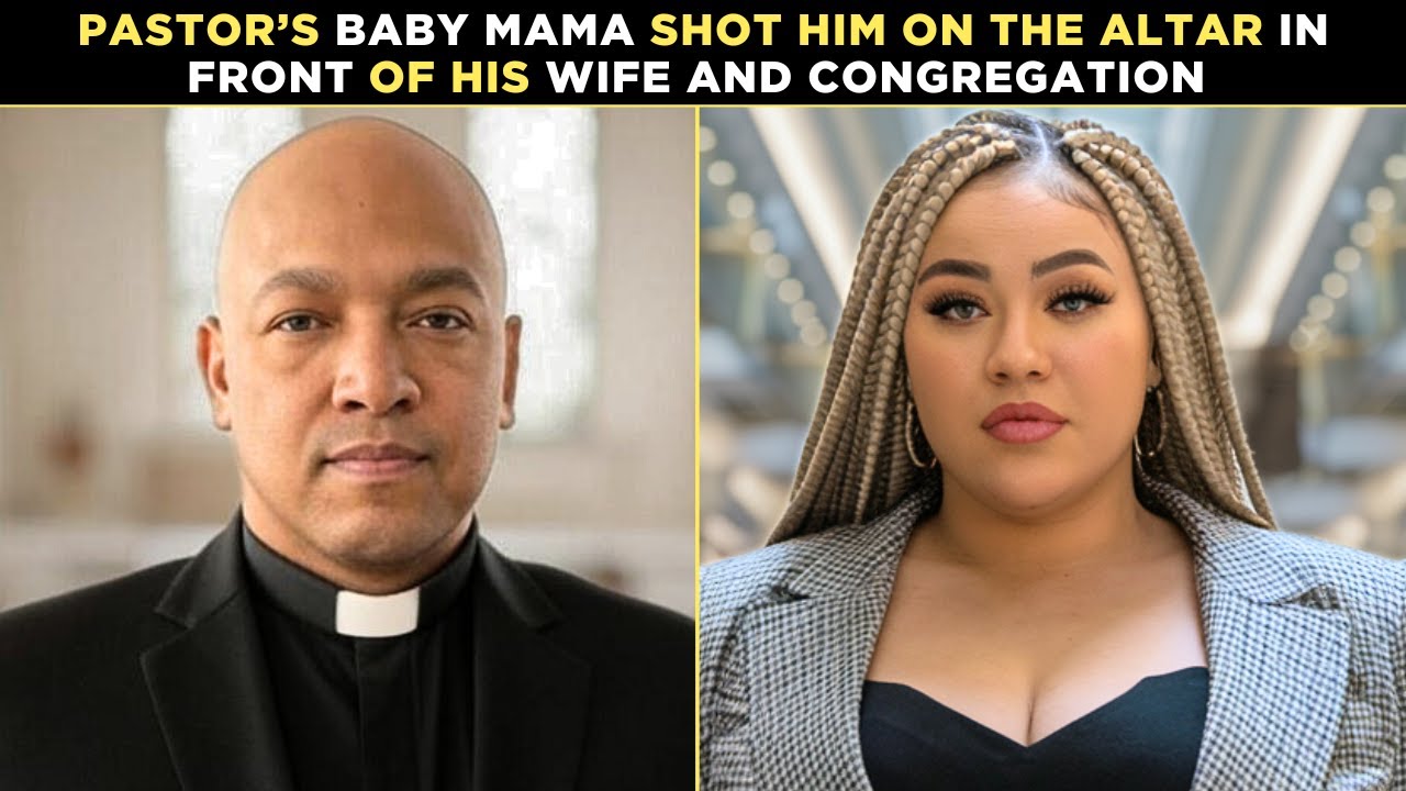 Pastor’s Baby Mama Shot Him On The Altar In Front Of His Wife And Congregation Because...