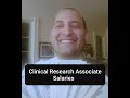 Clinical Research Associate (CRA) Salaries