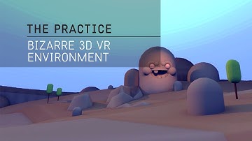 The Practice // 10 / Bizarre 360° environment for VR in c4d