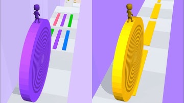 Layers Roll - All Levels Gameplay Android, iOS