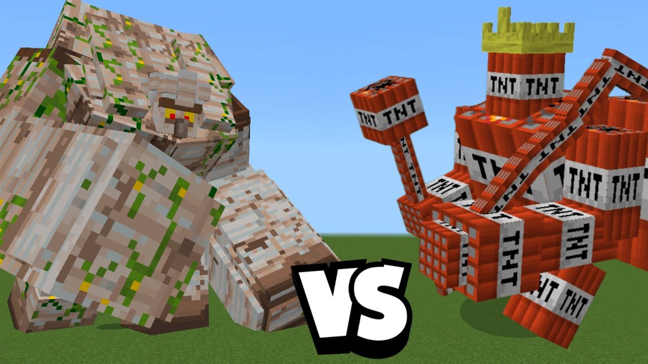 Explodo Minecraft Golems VS Explodo King...#minecraft - YouTube