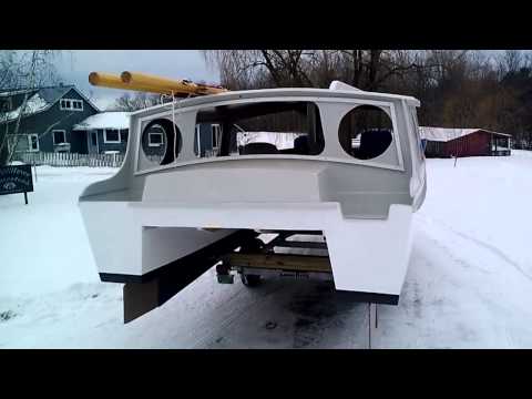 New Shell Boats Catamaran Design (Plans Coming Soon) - YouTube