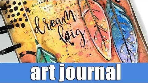 Art Journal | distress oxide inks