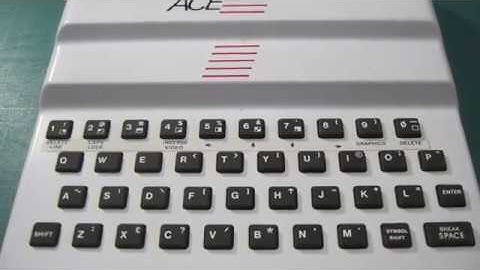 Probando un Jupiter Ace