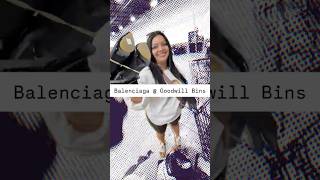 She handed me Balenciaga…Goodwill bins #thrift #goodwill #resellercommunity