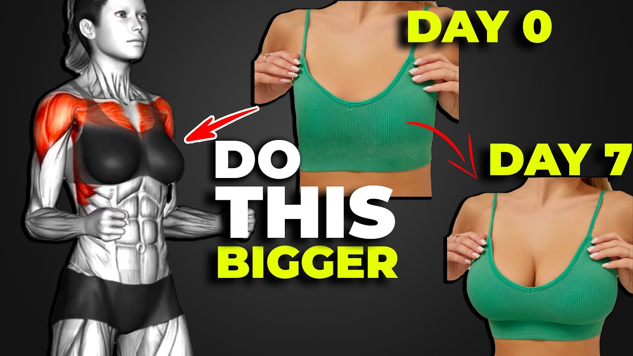 Naturally Increase Breast Size in 7 Days 9 Best Exercises to Do at Home