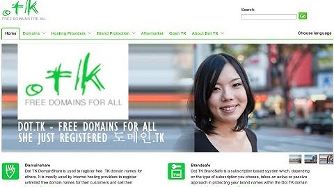How to Get a Free Domain Name DOT.TK