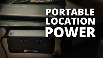 Portable location power for photographers and filmmakers