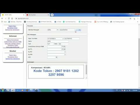 Cara Mengakses Kode Rahasia Token Listrik PLN. 