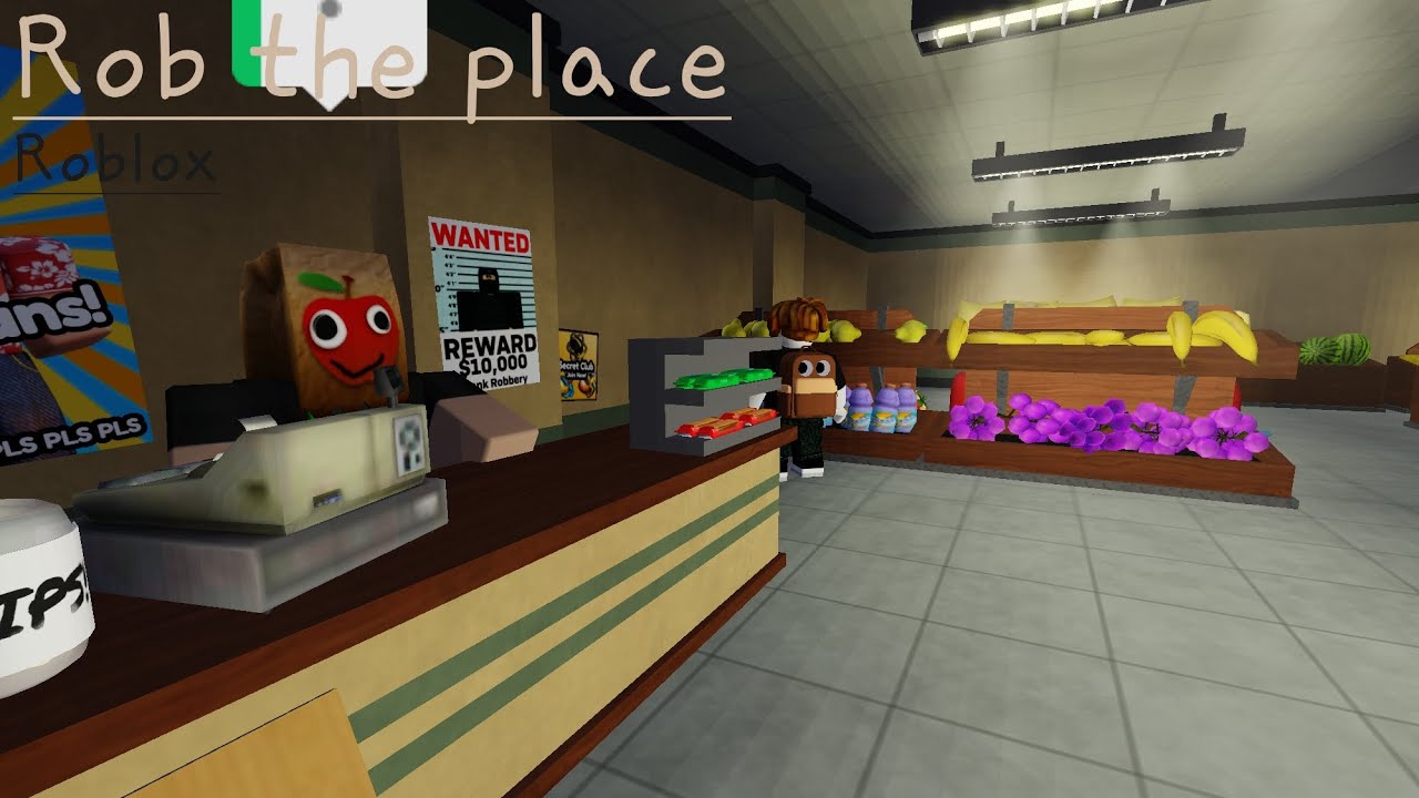 Dis is so fun:D | Rob the place | Roblox