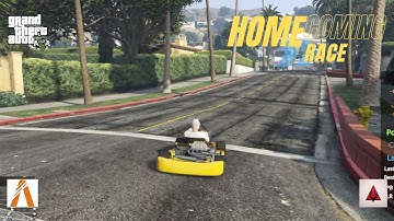 KART Racing in GTA 5 | FiveM | Project  homecoming | #race #gta5 #car