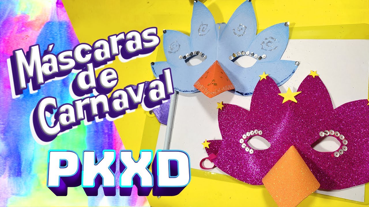 ANTIFACES DE CARNAVAL de ACTIVITIES AND TUTORIAL KITS 