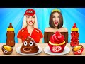 RICH Food VS POOR Food Challenge | Eating Expensive VS Cheap Sweets! Rich VS Broke Girls by RATATA