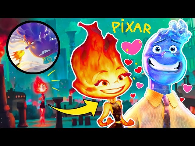 Elemento novo filme da PIXAR@Pixar @Disney #fogo#agua