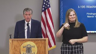 Video Now: Gov. McKee's remarks at Washington Bridge briefing