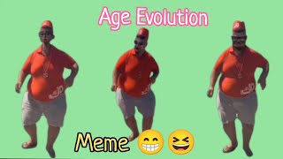 Age Evolution of skibidi dob dob yes yes dance