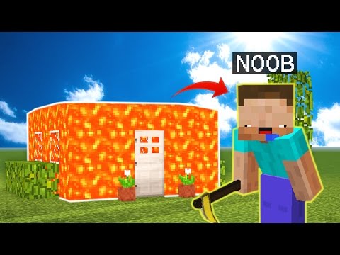 NOOB VS CASA DE LAVA 😂 MINECRAFT TROLL + ROLEPLAY | EL NOOB #4 NOOB VS CASA DE LAVA 😂 MINECRAFT TROLL + ROLEPLAY | EL NOOB #4
