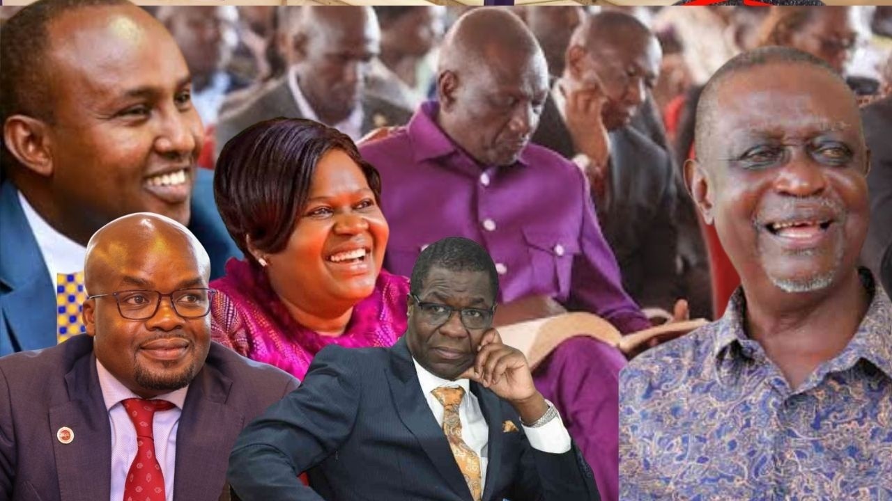 H.E RUTO AND ENTIRE ODM LEADERS  ATTENDING CHURCH SERVICE AT ACK ST MICHAEL CATHEDRAL, BONDO.