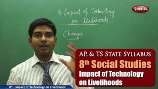 Impact of Technology on Livelihoods | 8th Social Studies | AP & TS State Board Syllabus | Live Video